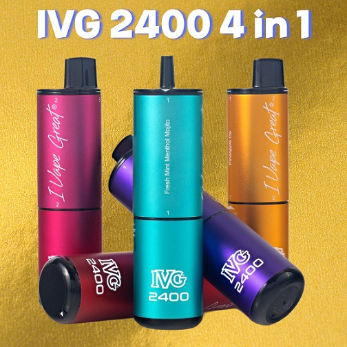 IVG 2400 4 in 1 - budget friendly big puffs bar