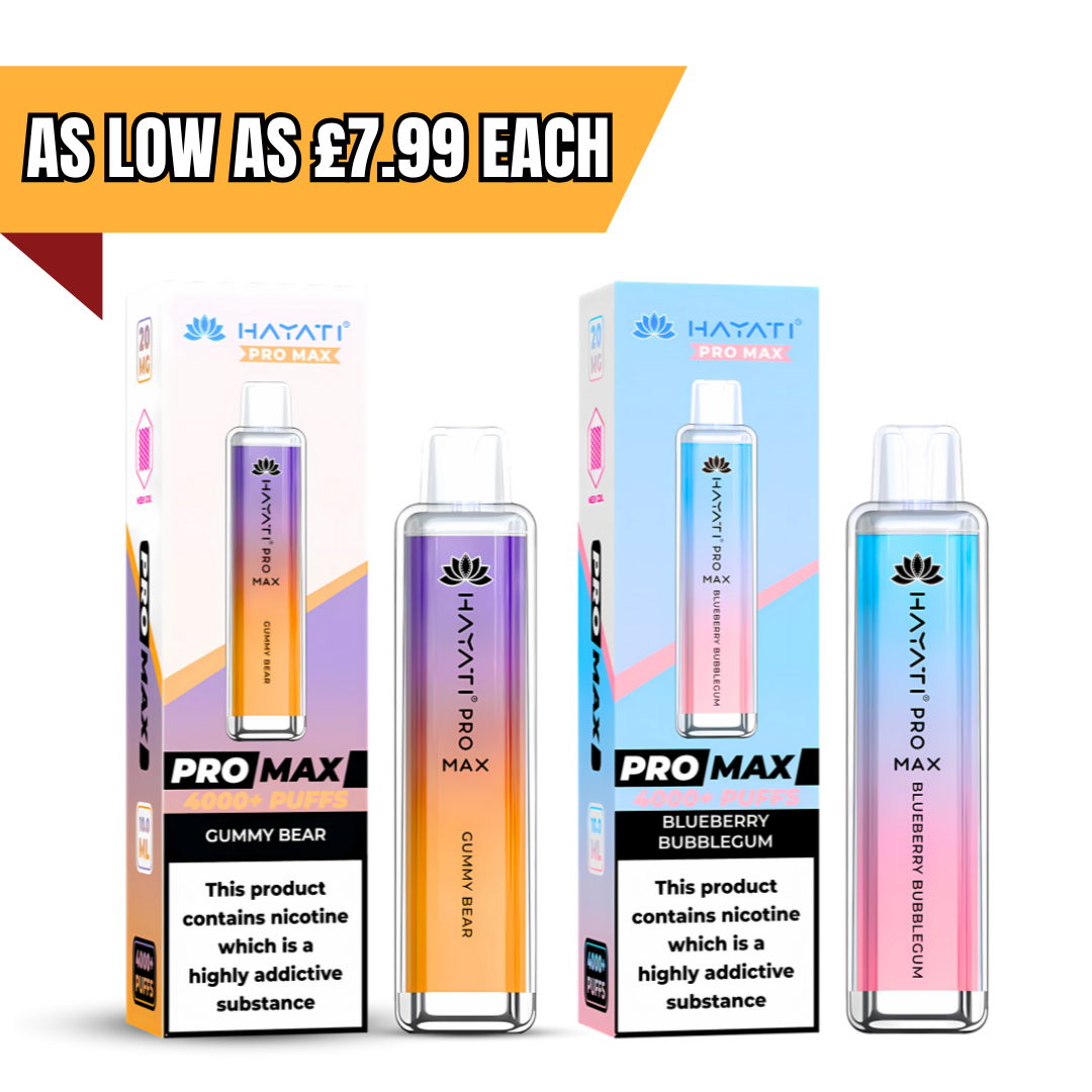 Buy Hayati Pro Max 4000 Puffs Disposable Vape