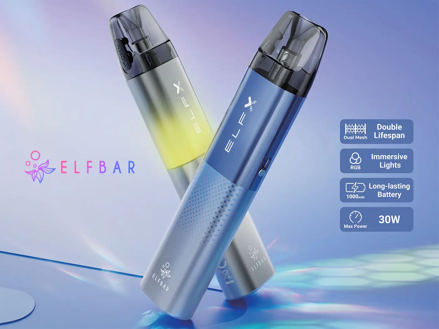 Key Features and Highlights of the Elf Bar ELFX Refillable Pod Vape Kit