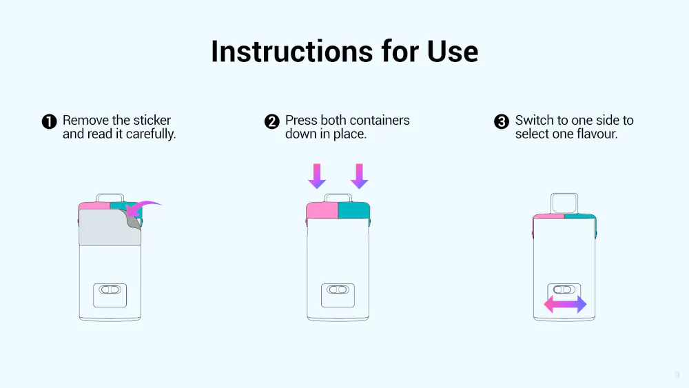 ELFBAR Dual 10K Instructions