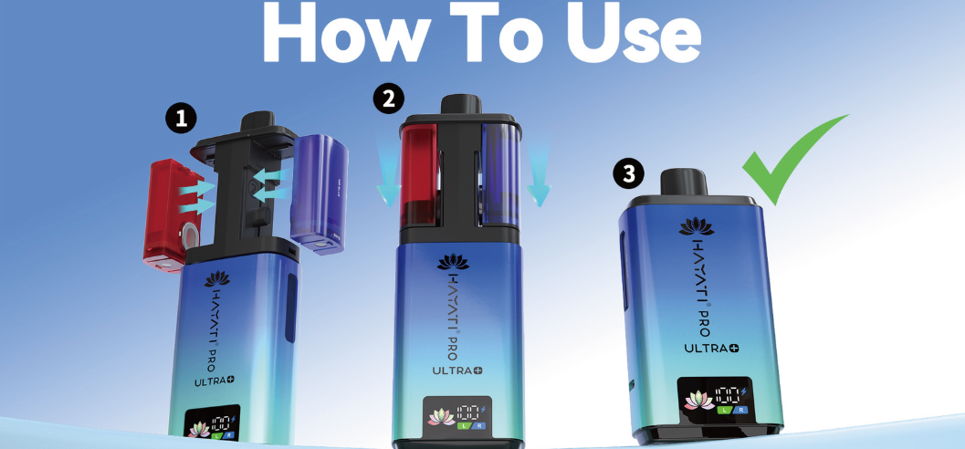 how to use hayati pro ultra plus pod kit