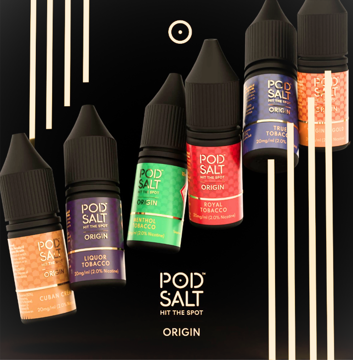 Featuring authentic tobacco flavours paired with our premium Nicotine Salt, Origin offers a distinctive vaping experience that stands out from the crowd
